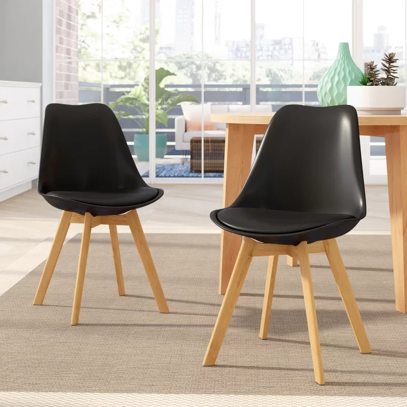 Классическая дизайнерская мебель, классические стулья для ресторана, обеденный пластиковый стул с деревянными ножками