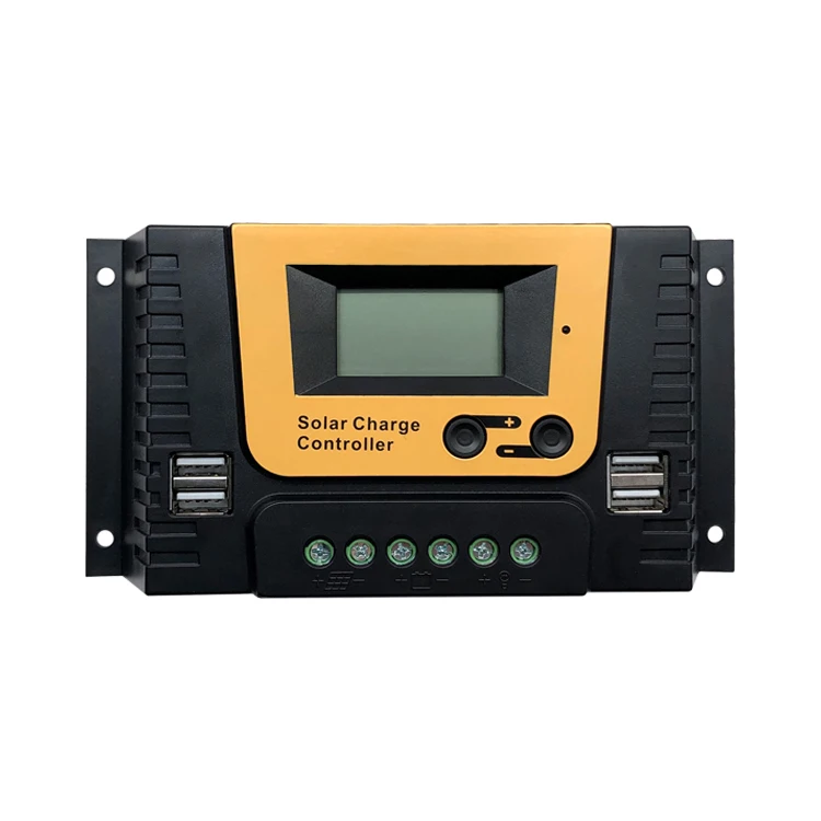 Kungf Solar PWM 50a 60a Charge Controller 12V/24V/36V/48V Auto 4-Stage Charging Work with Lead Acid Gel Lithium Battery LCD WiFi