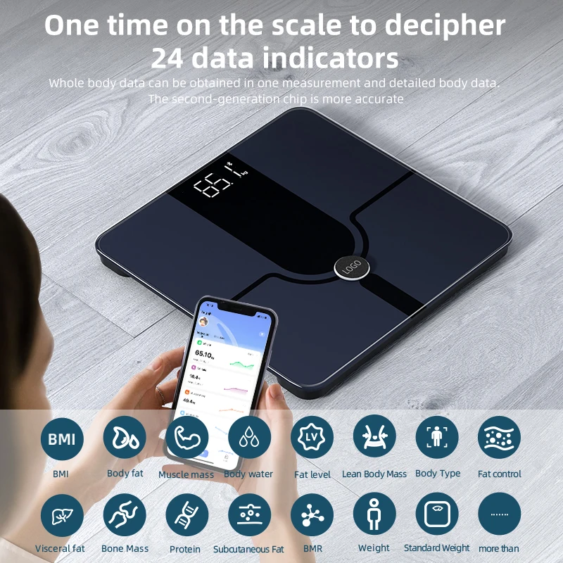 best portable body weight measuring machine digital human body scale health scale weight electronic body fat scale