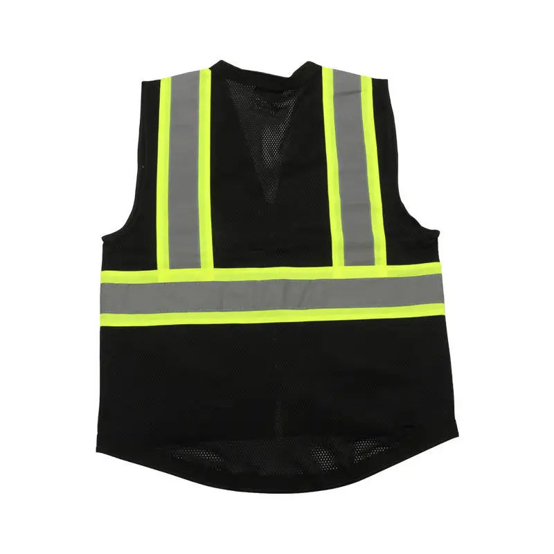 Customized Logo Reflective Safety Vest Biking Workwear High Quality High Visibility Reflective Safety Vests