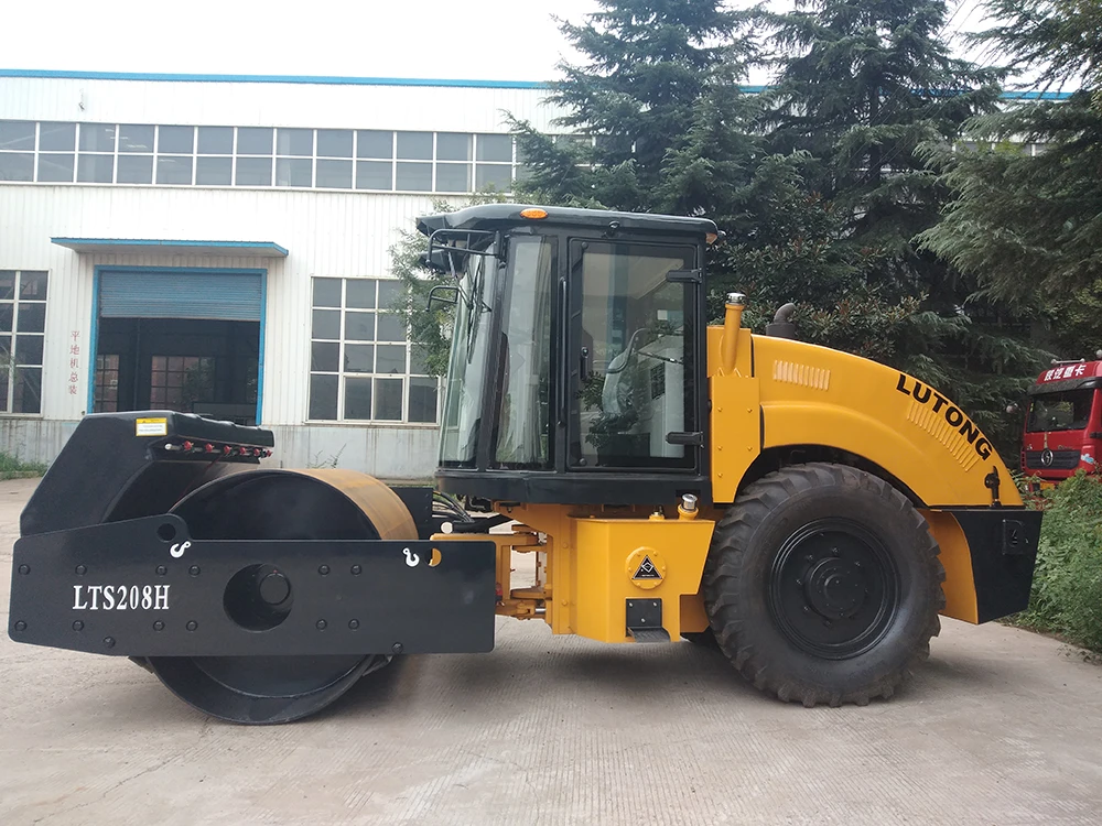 China construction vibrating road roller 8 ton 10 ton 12 ton 14 ton road roller with famous brand pump advanced vibration system