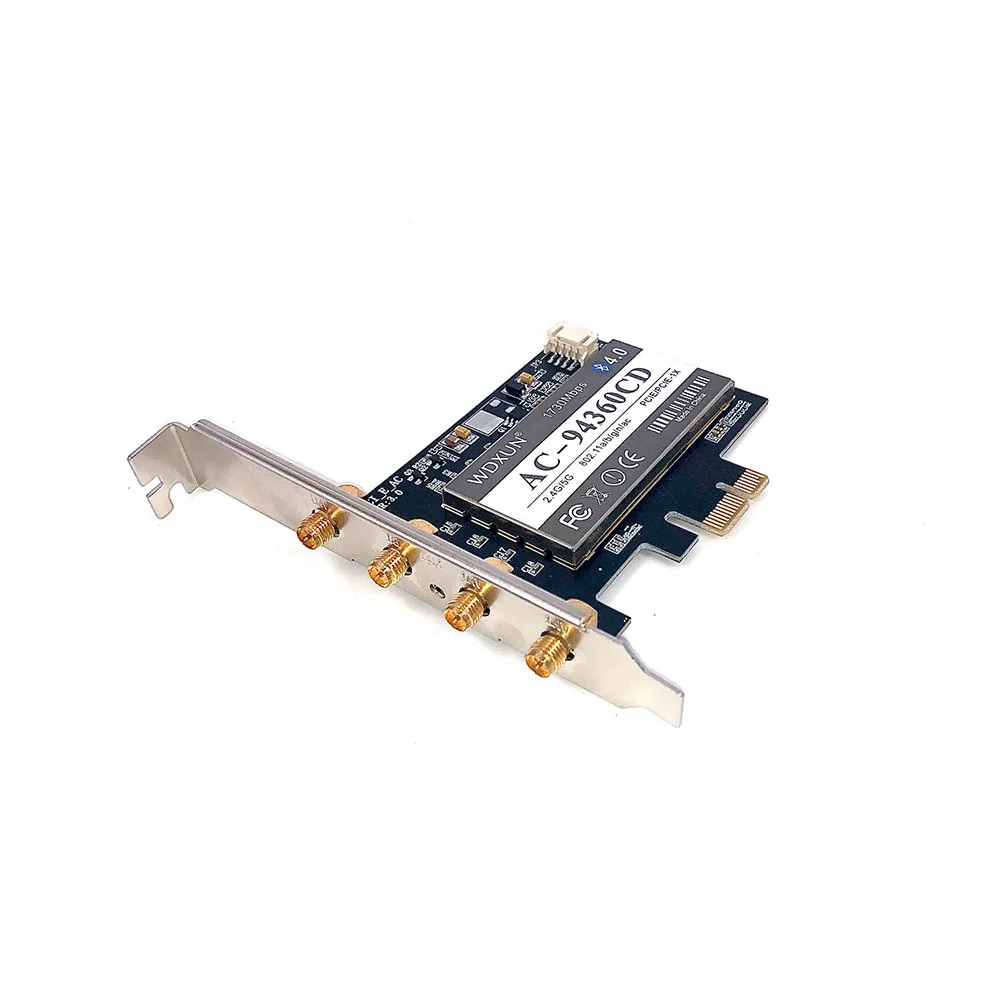  Сетевая карта Broadcom BCM94360 PCI Express 802.11AC двухдиапазонный 1300 Мбит/с Wi-Fi BT 4
