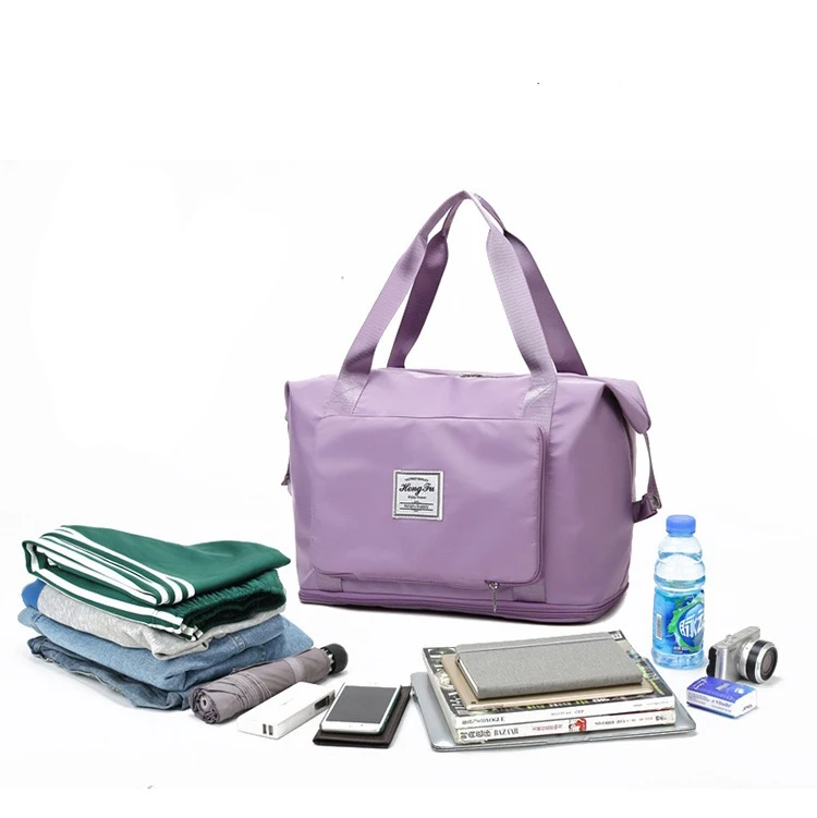 In Stock Outdoor Duffle Gym Bag Foldable Large Capacity Travel Sport Gym Yoga Duffel Bag