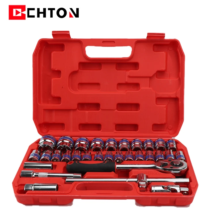 32 pcs Sockets Set Ratchet Wrench Hand Tool Set For car repair tool kit Socket sets bits