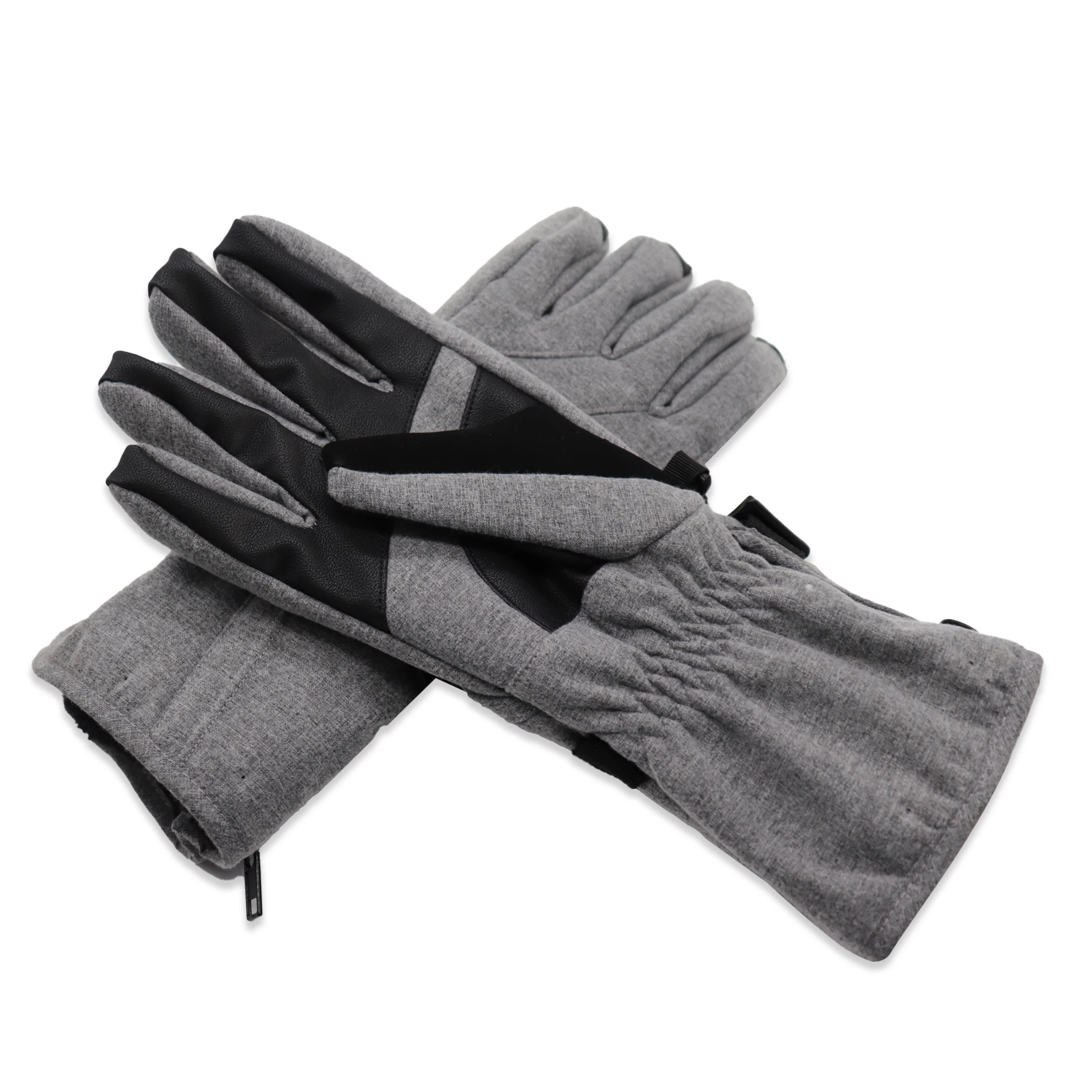 Best selling free sample warm polar fleece polyester women winter ski gloves for adults