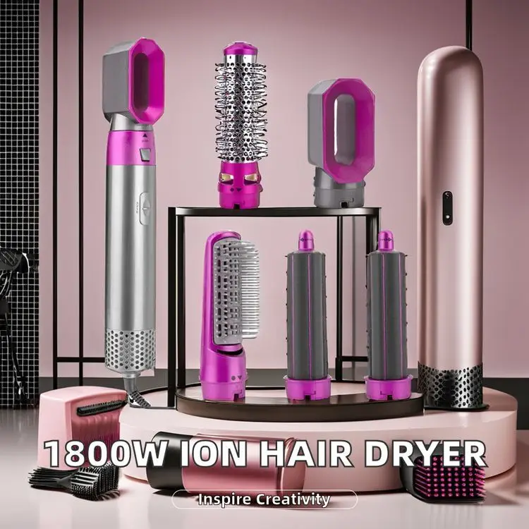Premium High-Speed Hair Dryer Five-in-One Electric Hair Dryer Portable Hair Dryer with Factory Outlet
