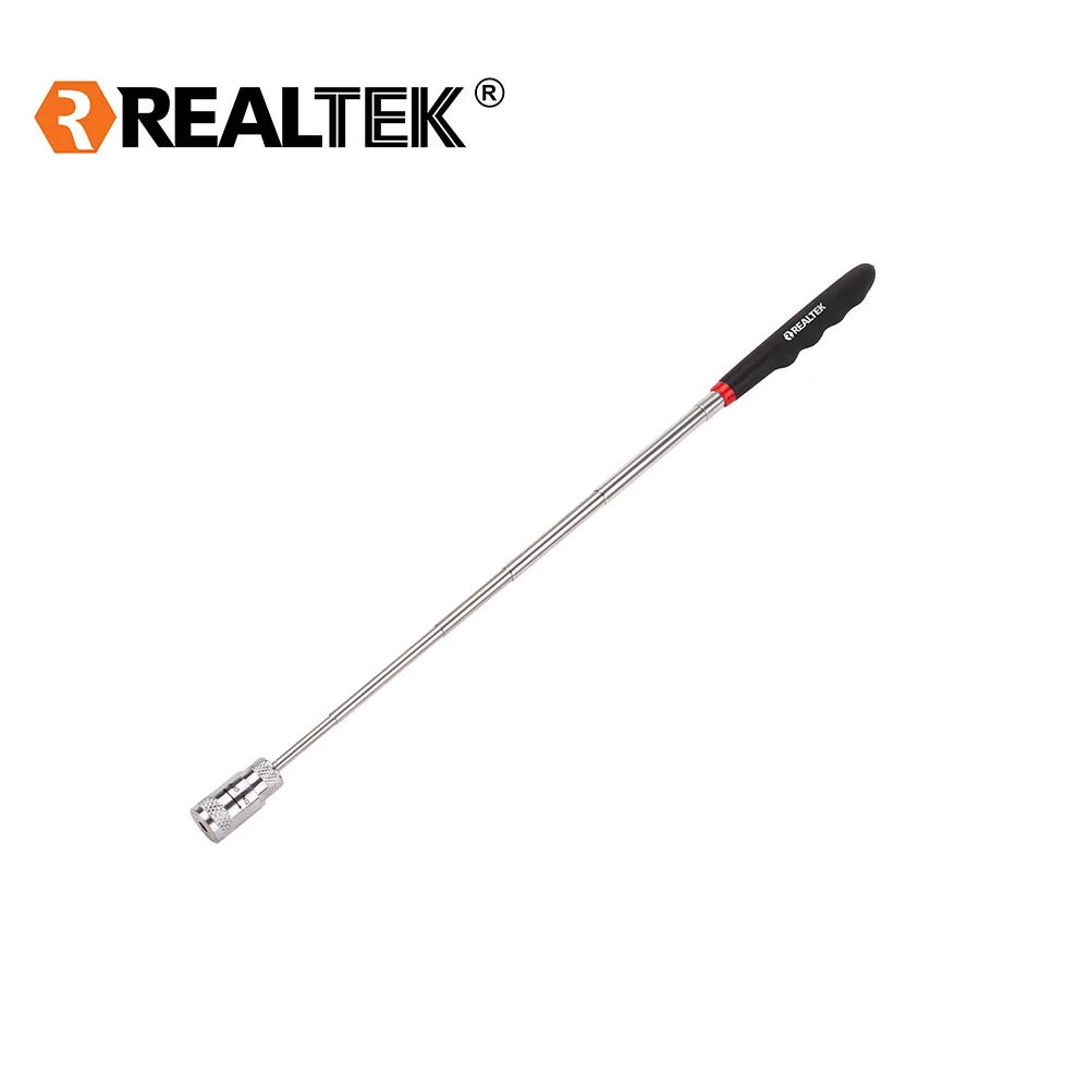 Realtek Сильный магнитный 80 см общая длина 8 фунтов Ручной Телескопический Пикап инструмент со светодиодной подсветкой