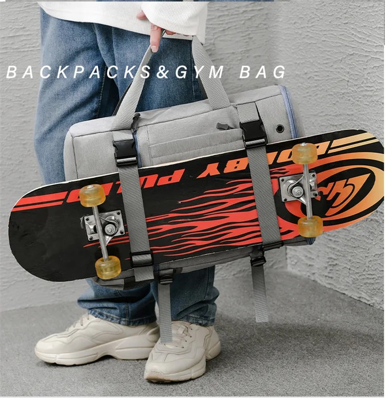 Factory Custom Laptop Backpack Skateboard Travel Backpack for Men Women Business College Gym Backpack