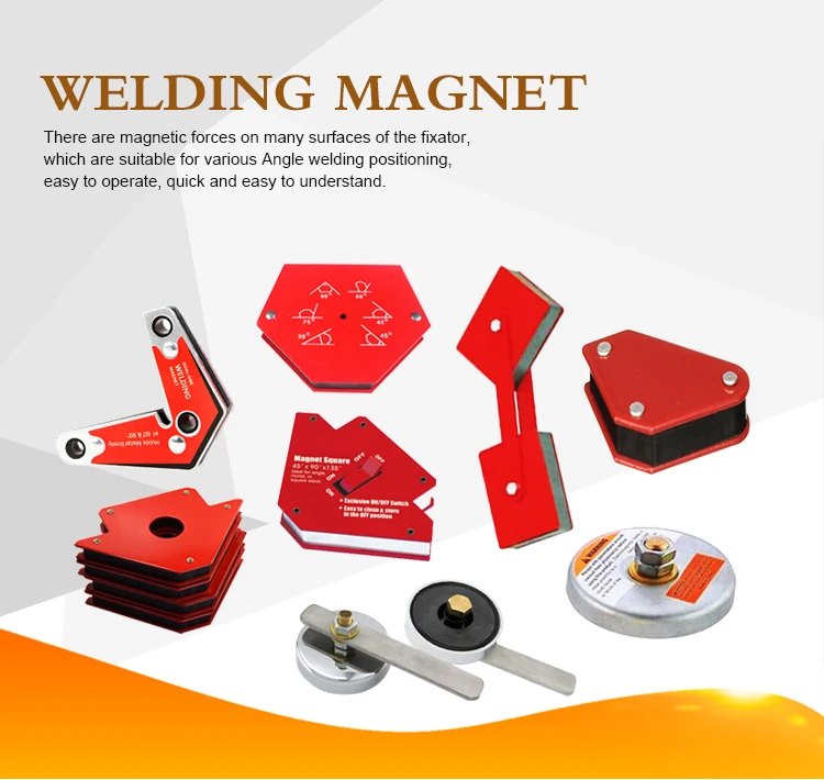 Permanent Neodymium Magnets Strong Arrow Shape Magnet Weld Magnetic Angle Holders for Multiple Angles