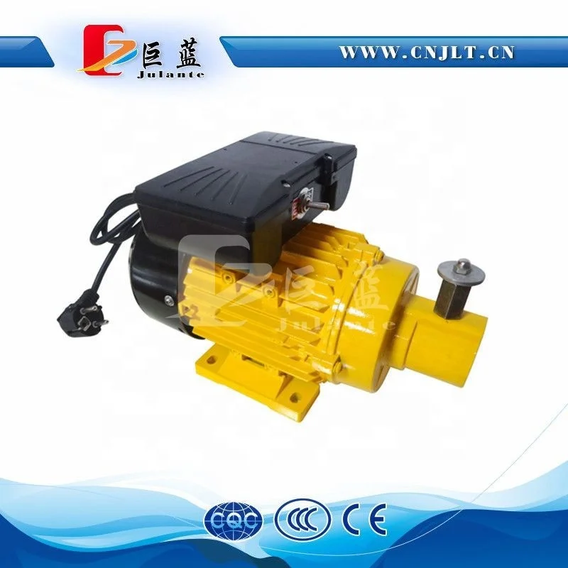 Turkey type 1.5KW/220V concrete vibrator korean Type aluminum housing eccentric vibrator motor sales