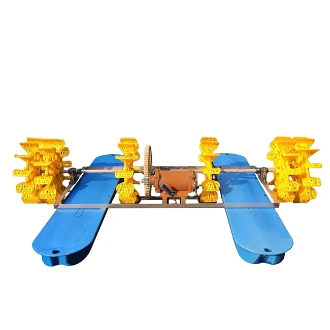 Promotional  2HP 6 Wheel  Fish Pond Paddle Wheel Aerator