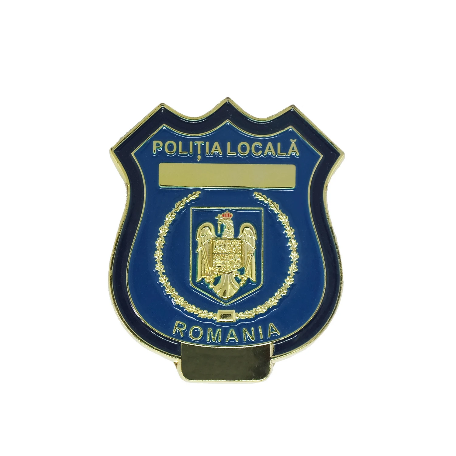 Цветной значок с покрытием Politia Locala Romania индивидуальные значки Золотая Металлическая Булавка сумка индивидуальный дизайн мультипликационная индивидуальная Настройка глобальная