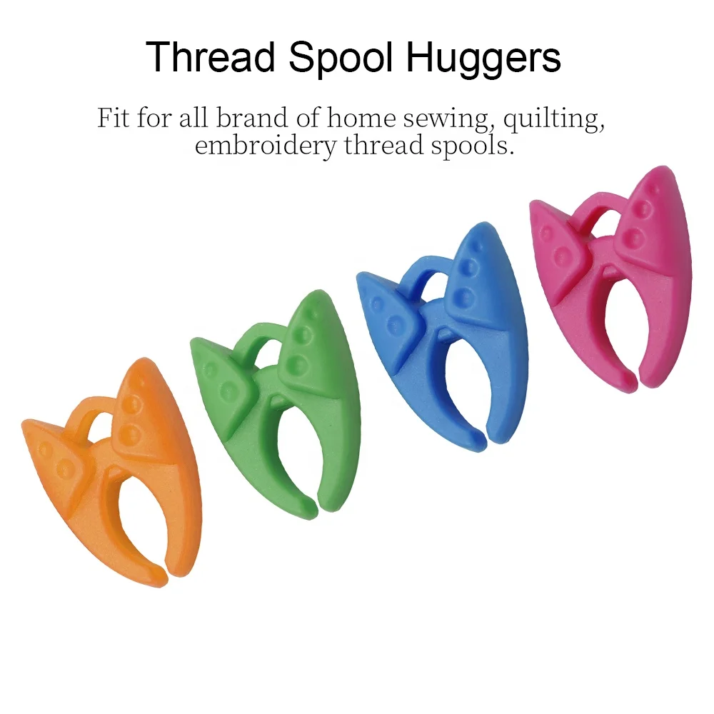 High quality silicone bobbin holders&bobbin buddies for sewing thread spool