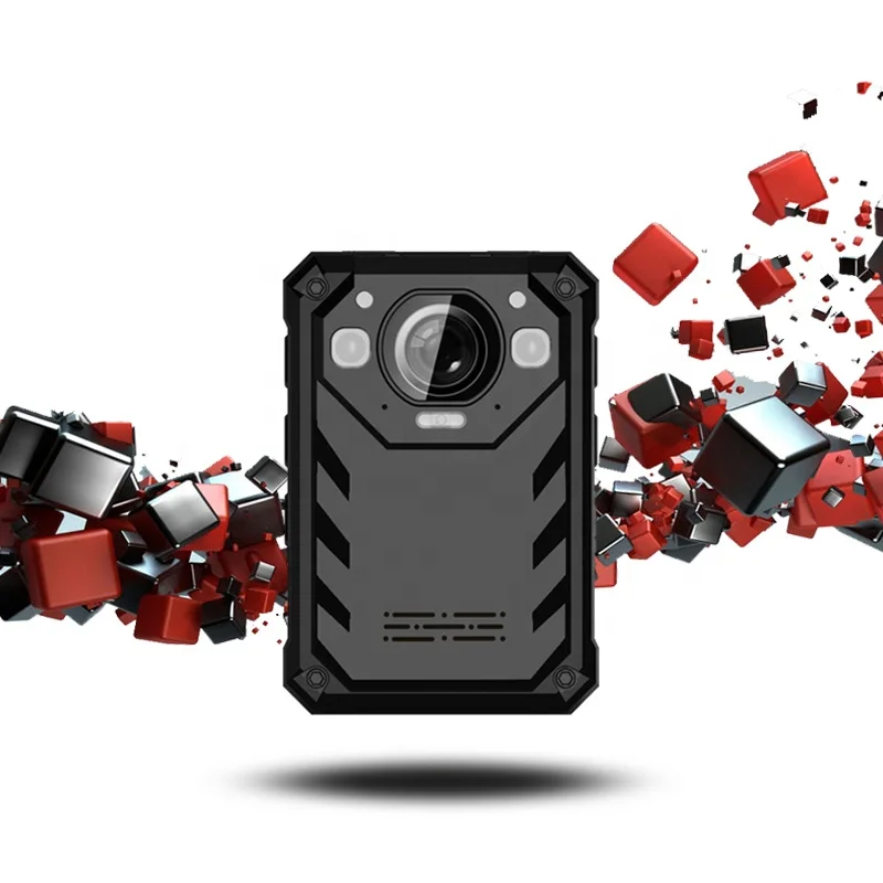 Dean NF heavy duty casing drop proof Ambarella H22 built in battery 2K video ip68 waterproof auto infrared 4G body camera