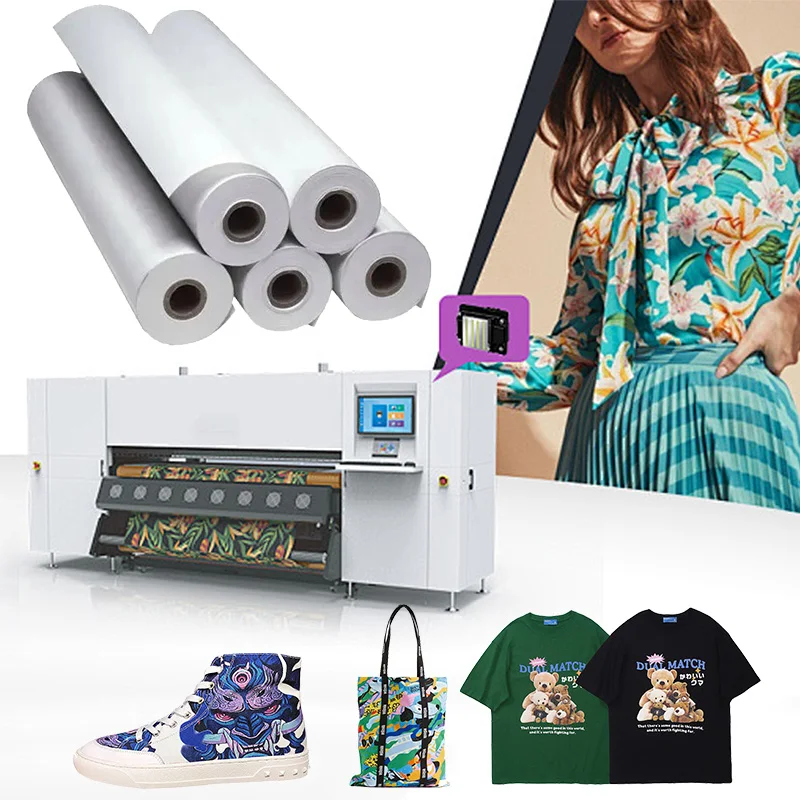 Wholesale eco White Sublimation Paper Non Stick Sublimation Paper Heat Transfer Paper