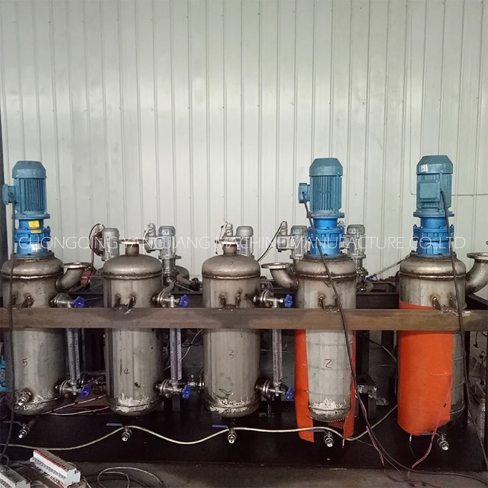 Fuel transformer gear truck base oil distillation machine