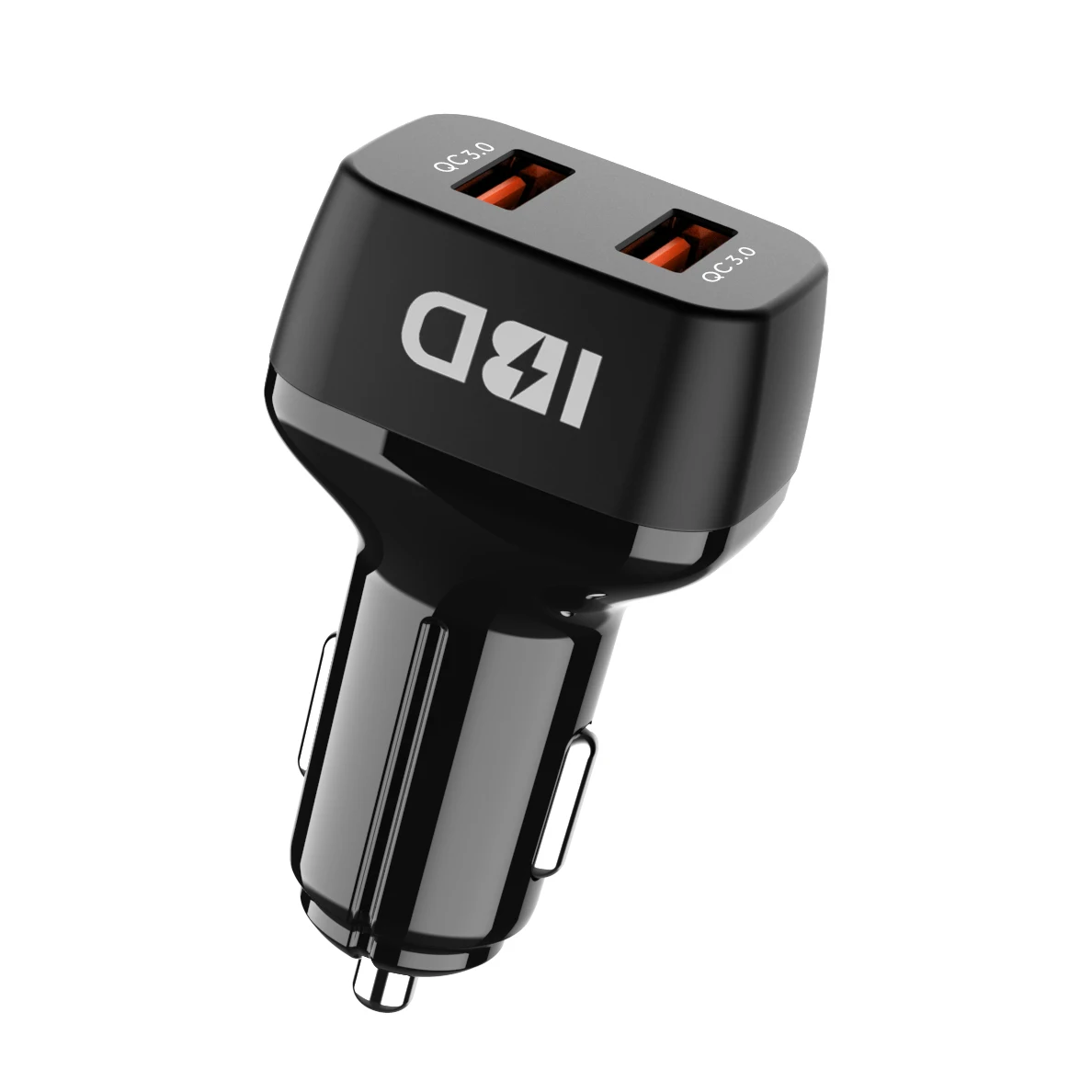 IBD OEM логотип двойной USB QC3.0 автомобильное зарядное устройство QC3.0 автомобильное зарядное устройство