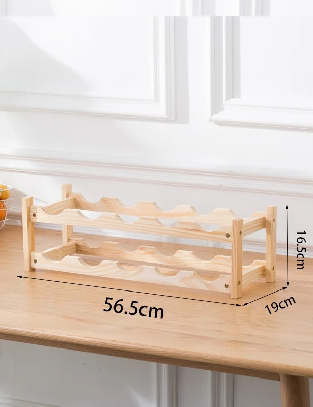 Wooden Stackable Wine Racks Stackable Modular Wine Rack Wine Holder Display