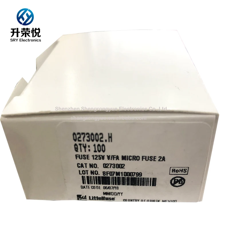  Littelfuse 0273001.H радиальный свинцовый микро предохранитель 1A 125V очень быстро