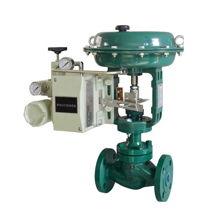 Water Steam Globe Type Remote Pneumatic Flow Pressure Control Valve with Price List