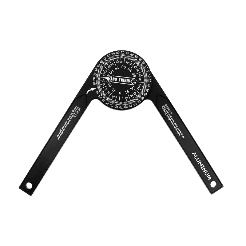 High precision universal angle ruler 360 degree multifunctional stainless steel industrial angle gauge angle ruler measuring