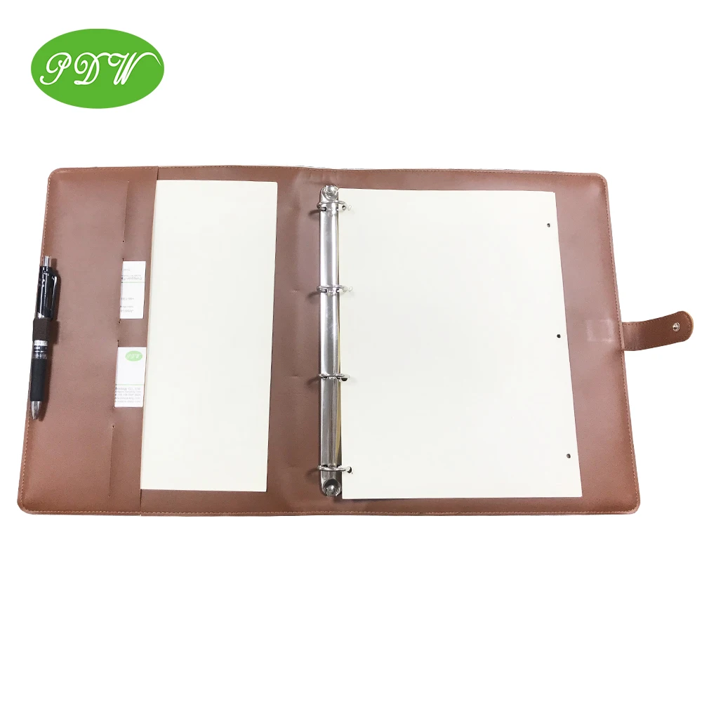 Elegant customized velvet document folder gift conference portfolio folder