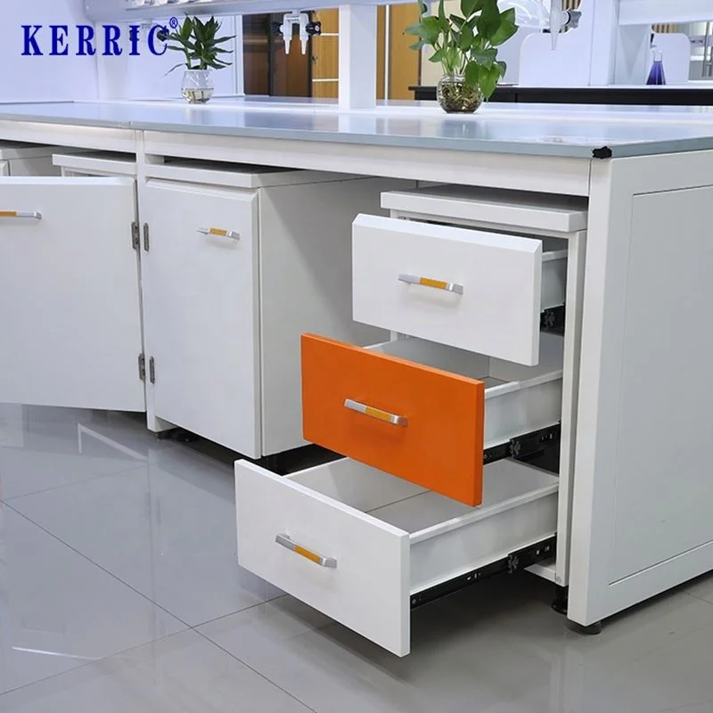 Commercial furniture pharmaceutical laboratory bench chemistry wall table esd lab workstations