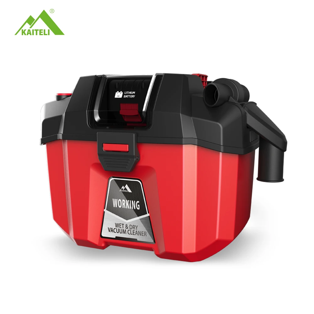 10L 100/200W 18V DC Wet Dry cordless Rechargeable vacuum cleaner 2000mA for home car K-903