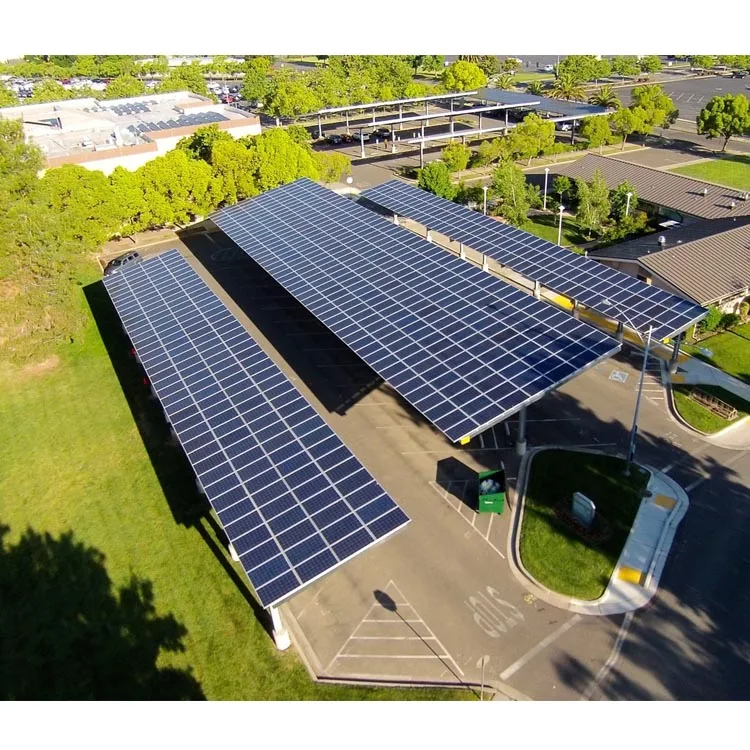 Waterproof Bracket Structural Steel Kit Racking Mounting Carport Solar System