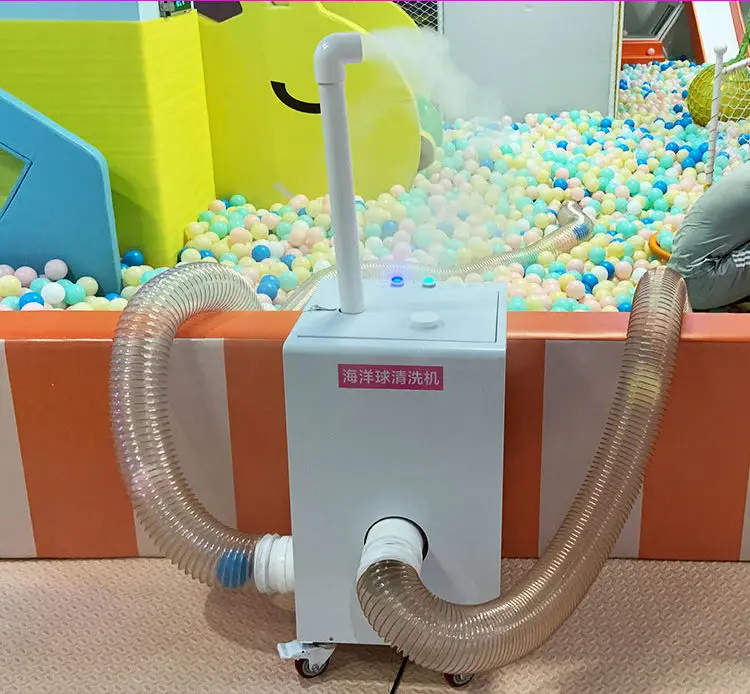 Ocean Ball Cleaning Machine Ball Pit Washing Machine Indoor Playground Equipment Ball Pit Set for Kids