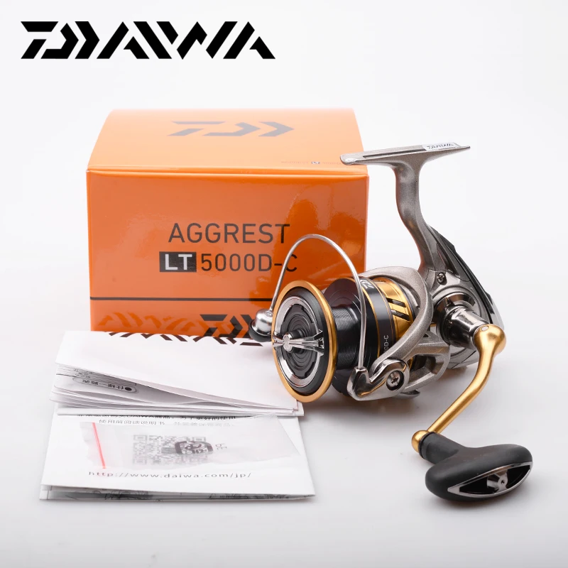Катушка рыболовная DAIWA AGGREST LT катушка для спиннинга 1000-6000 4 + 1BB передаточное число 5 2: 1/5.3:1/5 7: 1/6.2:1 максимальное усилие фрикциона 5/10/12 кг