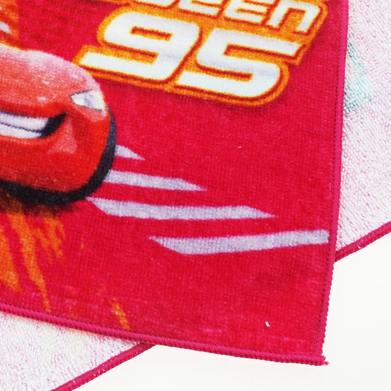 
Custom photo digital printing 100% Cotton hand towels for Kids cartoon personalized towel 