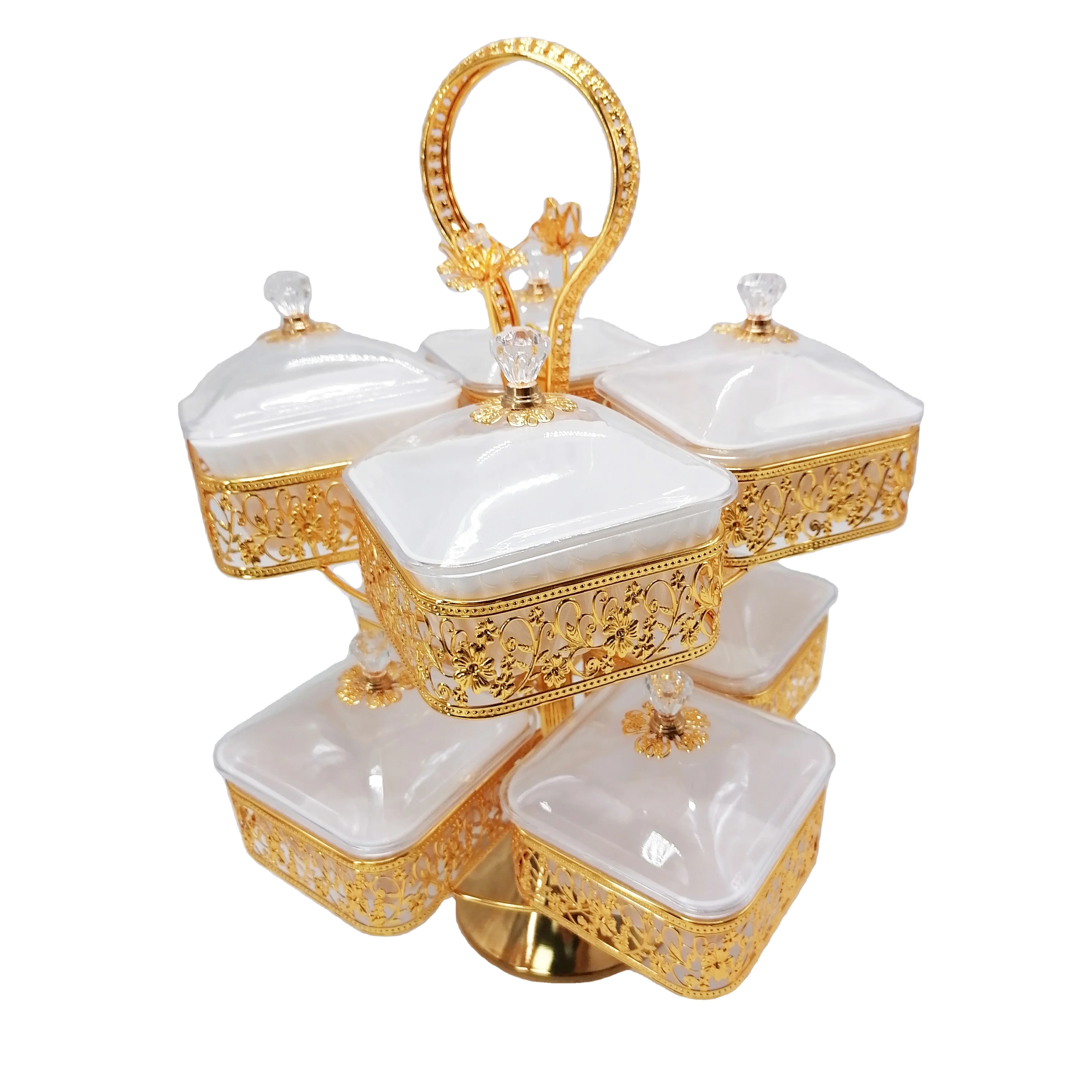 The Middle East Style Innovative Entry Lux Holders Artistic Home Insulated Food Candy Boxes