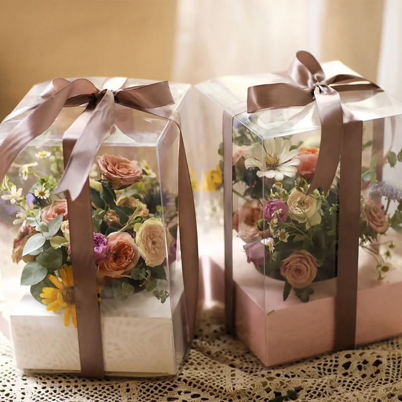 tea light candle box packaging boxes for flower arrangements bouquets gift luxury flowers floral