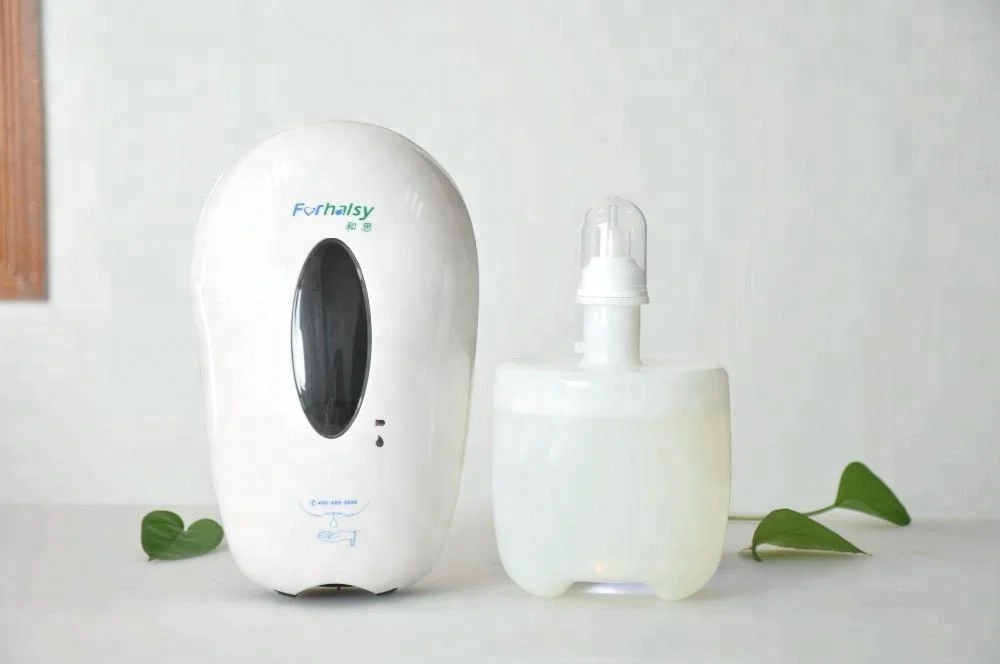 Eco-Friendly Wall Mounted Hospital Refillable Hand Sanitizer Touchless Counter Mount Soap Dispenser