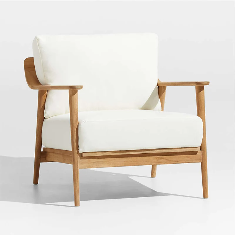 High quality teak patio furniture outdoor sofa teak wood for hotel patio furniture outdoor garden sofa teak wood