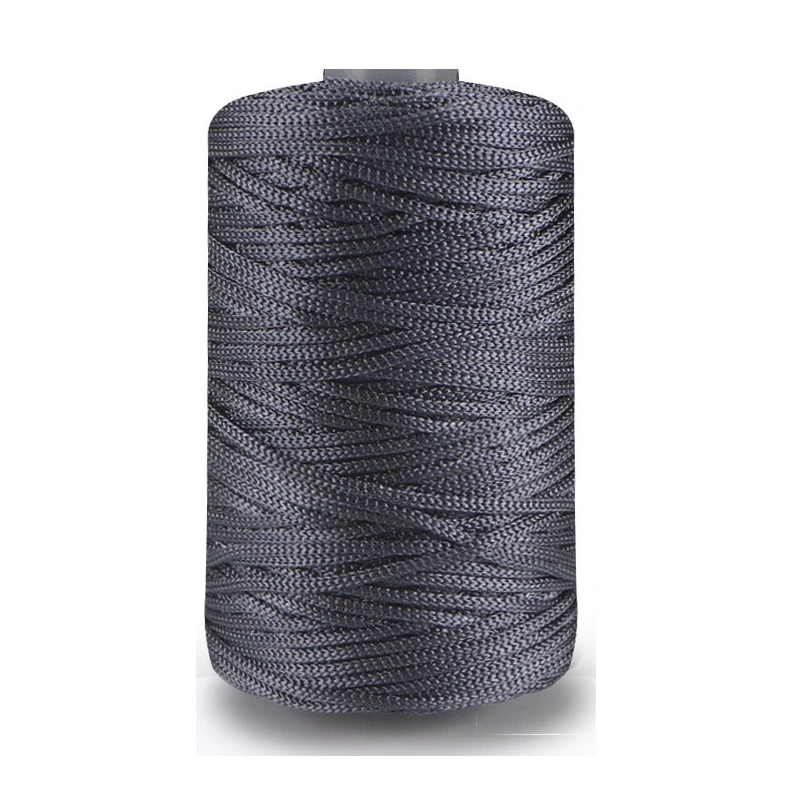 
High Quality Factory Sale High Tenacity 7s Count Flat Shiny Ice Thread Linen Yarn for Crochet 