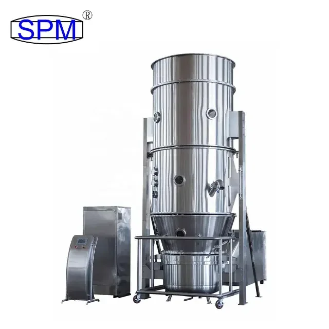 SPM Food Area Fluidized Bed Dryer Fluid Granulator