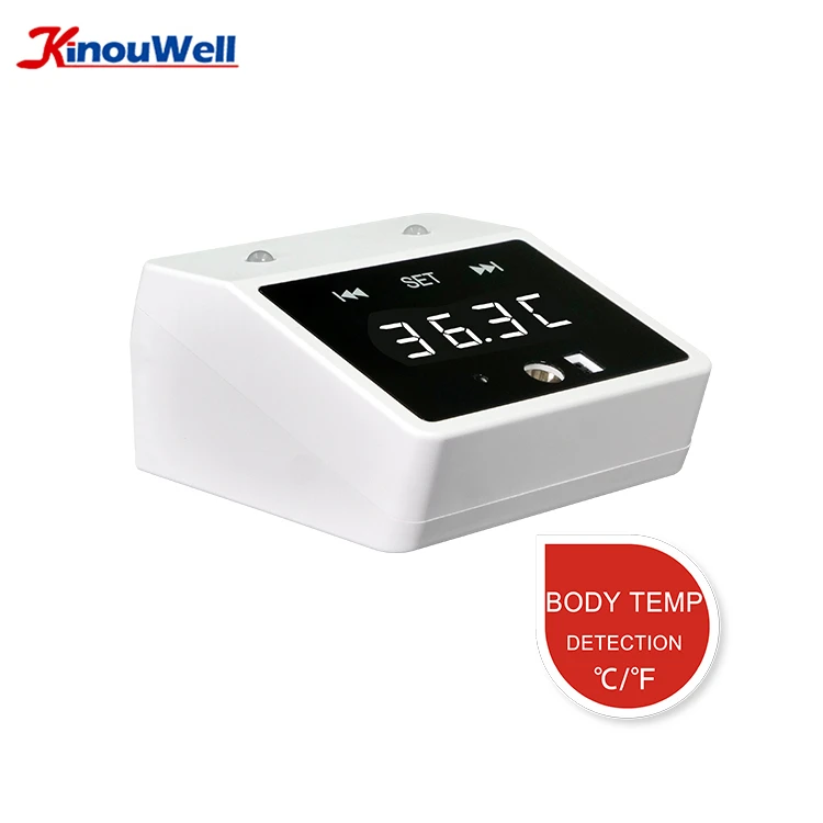 
K2 Mini Size Portable Hand Palm No Contact Automatic Thermal Thermometer Scanner With Stand 