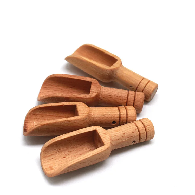 Cheap Price Salt milk powder tea bath salt pet food coffee adjustable wooden measuring spoon