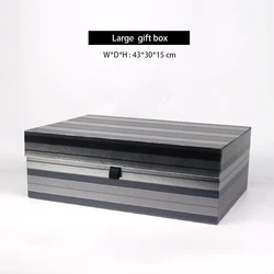 Large High-end Low MOQ Custom Logo Sliver Cardboard Printing Paper Gift Boxes Packaging