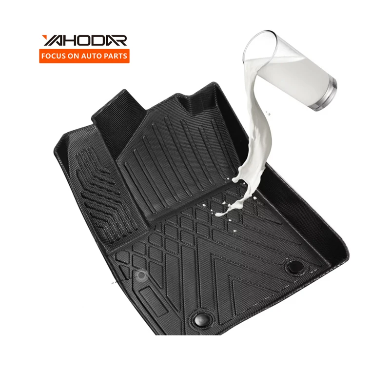 Car Floor Liner All Weather Floor Mat For BYD Yuan Plus Atto 3 Floor Mats Car Waterproof Mat