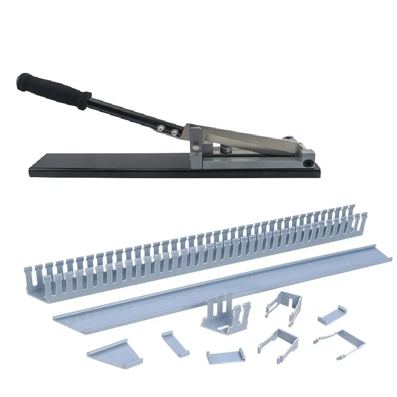 PVC Trunking Cutter Heavy Manual Plastic Wiring Duct  90 Angle Adjustable Cutting Machine Electrician Special Cutting Device