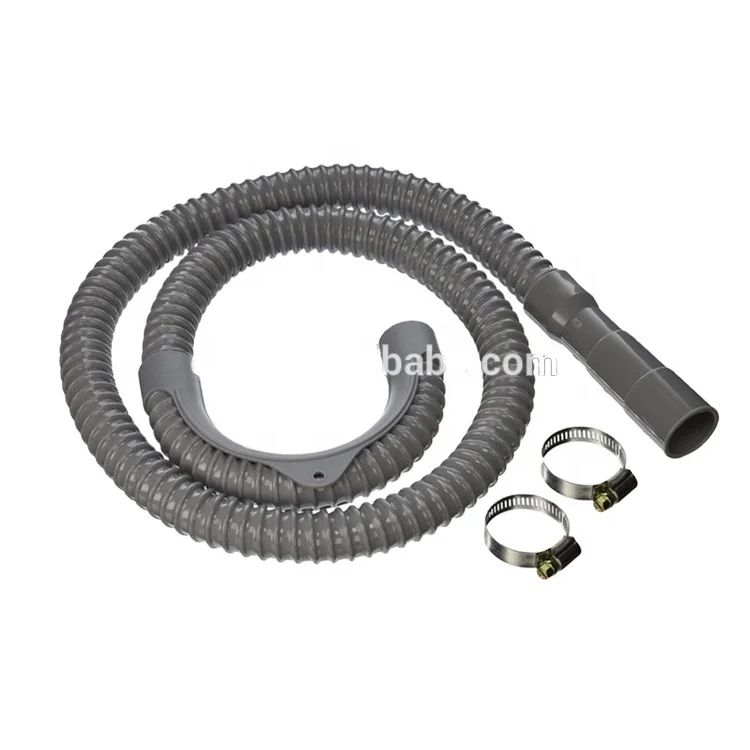 Popular 10 Feet Universal Washing Machine Drain Hose Corrugated and Flexible Washer Drain Hose