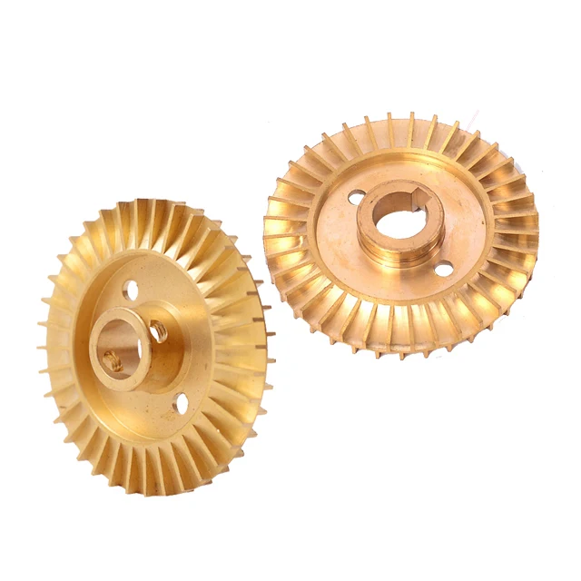 Hot Selling High Performance Centrifugal Pump Impeller Brass Gear Impeller For Pumps