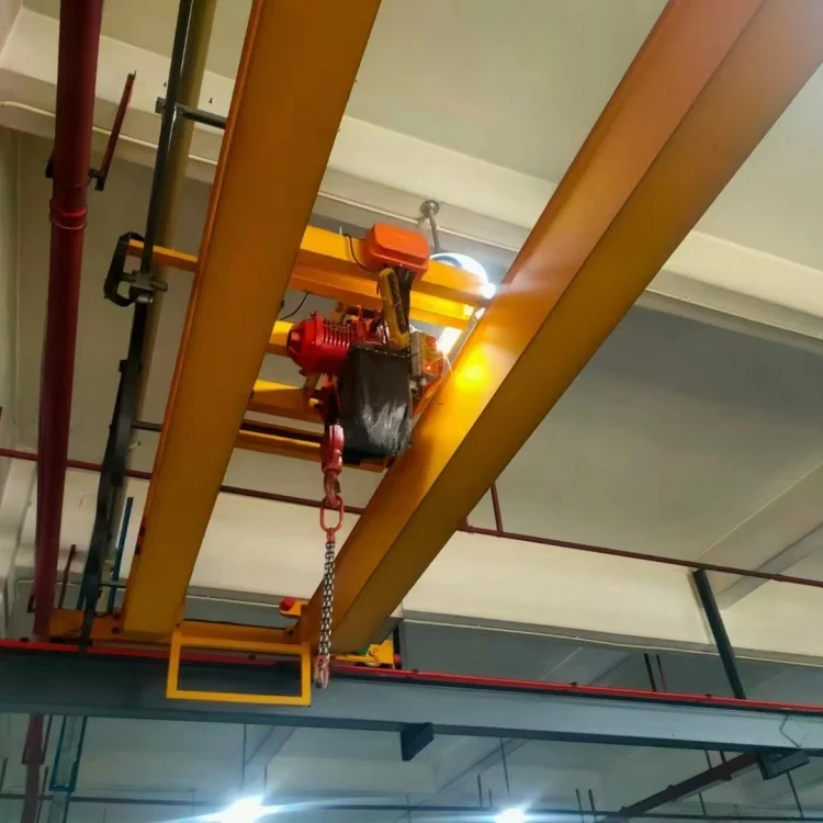 Top High Double Girder Beam 100 Ton Overhead Bridge Crane for Manufacturing Plant Use