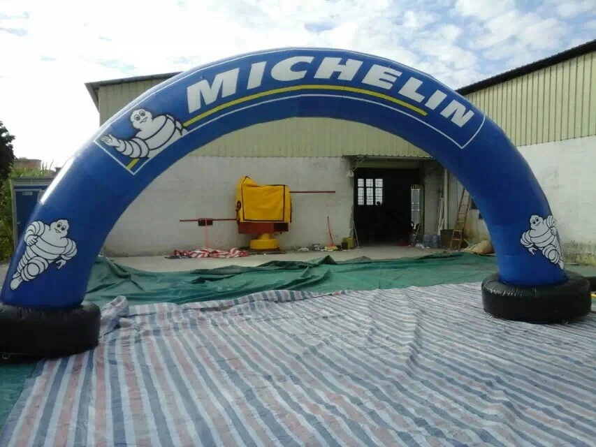 Outdoor Custom Advertising Inflatable Arch with Base inflatable stabilized arch inflatable archway with high quality