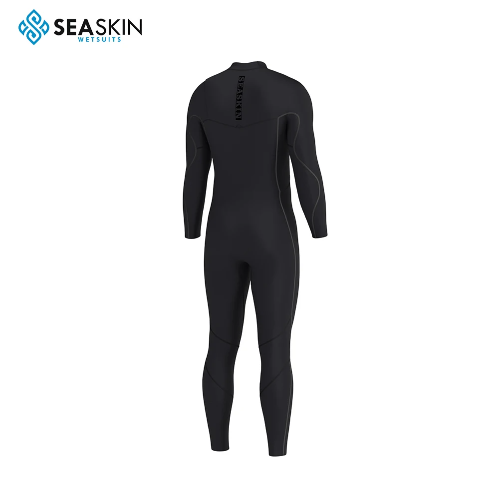 Seaskin Mens Chest Zip Surfing Neoprene Jumpsuits