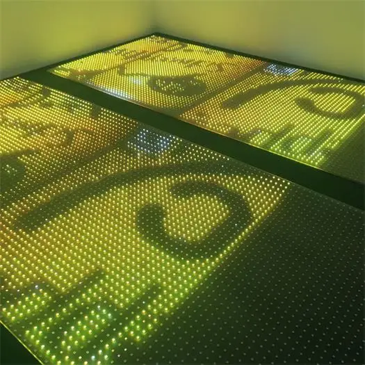 Flexible  transparency adhesive LED Film Screen  thin Advertising Video Wall P4 DC5V WE2121RGB 16bit