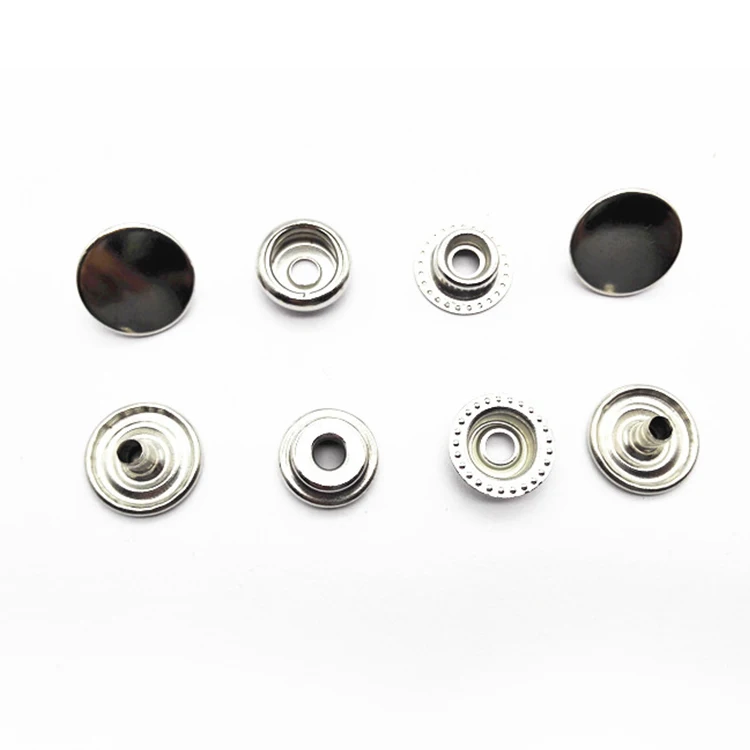12mm Round Wholesale High Quality Plating Custom Snap Fastener Button Metal